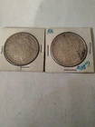 two 1921 morgan silver dollars,sorry these are 1921 cant fiq out how to change