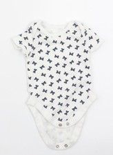 Girls UK Size 0-3 Months Disney Baby at George White Romper One-Piece