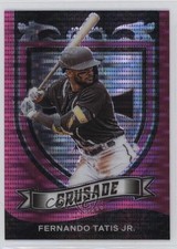 2021 Panini Chronicles Crusade Pink Pulsar Prizm Fernando Tatis Jr #5 0v82