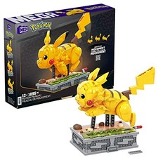 MEGA BLOKS Pokemon Pikachu runs! Moving Pikachu [Number of pieces: 1095 pieces]