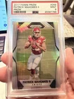2017 Panini Prizm Patrick Mahomes II RC Rookie #269 Silver Prizm PSA 9