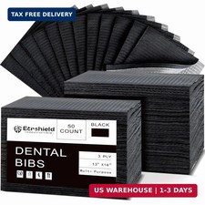 3-Layer Disposable Tattoo Table Cover, 50-Pack 13x18 Inch Multi-Use Protective S