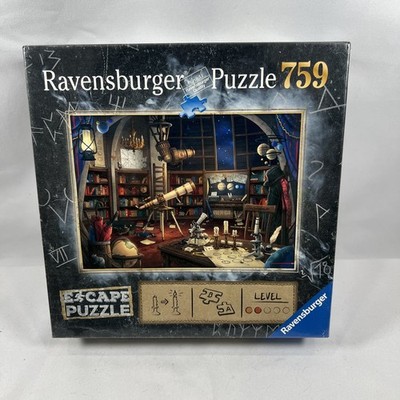 Ravensburger Escape Puzzle Game Space Observatory 759 Piece Puzzle New Sealed