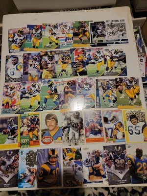 370+ Large Lot NFL Trading Cards Vintage Modern Inserts Rcs STL L.A. Rams 
