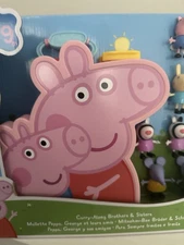 Hasbro Peppa Pig Carry-Along Brothers & Sisters NIB sealed