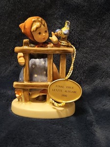 Hummel Goebel Signs of Spring #203/1 Final Issue Figurine