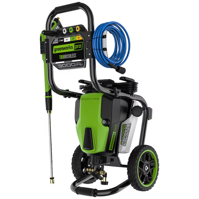 #ad Greenworks Pro 3000 PSI 2.0 GPM Cold Water Electric Pressure washer with 5 Spray $319.20