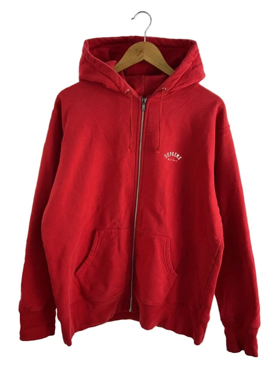 Sweat à capuche zippé Supreme rouge L occasion