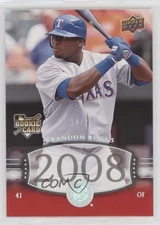 2008 Upper Deck Timeline /25 Brandon Boggs #307 Rookie RC