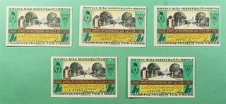 DR WHO 1921 GERMANY NOTGELD UNCIRCULATED CURRENCY GROUP S03826