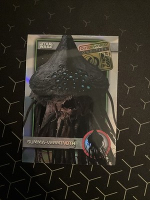 Summa-Verminoth 2025 Topps Star Wars Chrome UO-21 Refractor