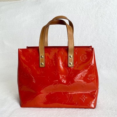 LOUIS VUITTON Lead PM Monogram Mini Bag Red Ladies Luxury 18×22.5×10.5cm
