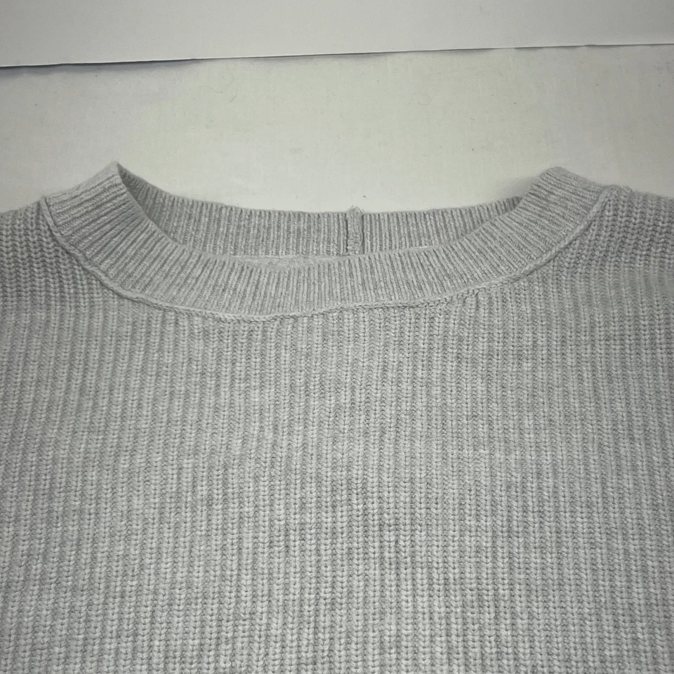 Aerie Women's Oversized Ribbed KnitSweater - Light Gray - Size XL - Image 3 of 4