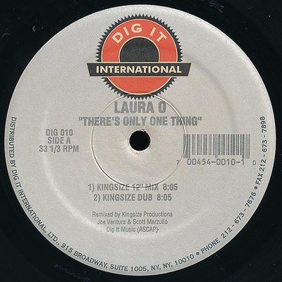 Laura O - re's Only One Thing - Used Vinyl Record 12 - F7294z