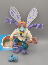 TMNT Baxter Stockman Vintage Loose Action Figure Playmates 1989 Complete