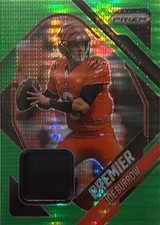2025 Panini Prizm Premier Jerseys#11 Joe Burrow Neon Green Pulsar