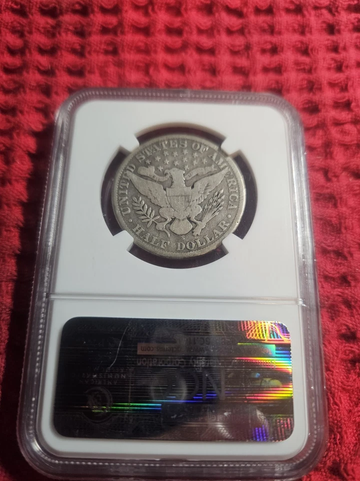 1904-S NGC  G-6  Barber Half Dollar semi-key 544,000 minted - Image 3 of 4