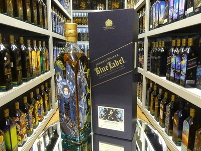 Johnnie Walker Blue Label Limited Edition Design Hong Kong Individually Numbered