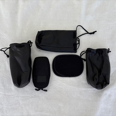 (Lot Of 5) Various Branded & Unbranded Soft Lens Cases