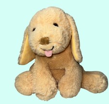 My Pet Puddle GUND interactive Plush Dog Tan Tongue Out Tested works