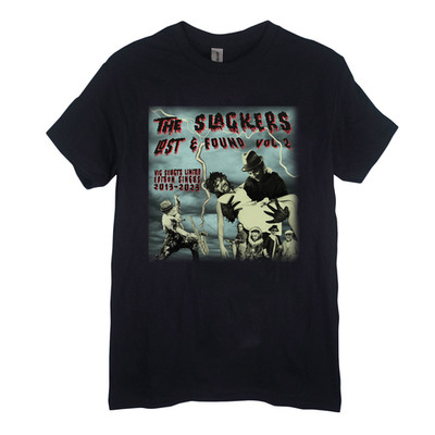 Hot New The Slackers Band Lost And Found Black S to 5XL Shirt BB792