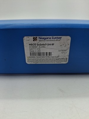 Niagara Cutter 2'' Diameter Cutter 6 Flutes HSCO 5407711, 2x2x4x7-3/4