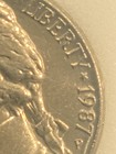 1987-P Jefferson Nickel 5C Philadelphia Mint Business Strike Monticello Reverse. — photo 5