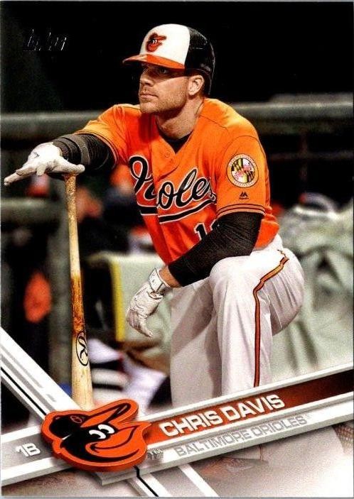 2017 Topps #95 Chris Davis Vintage Stock #/99