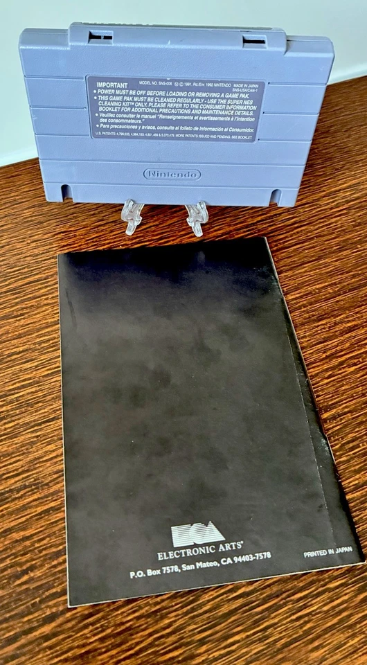 Authentic NBA Live 95 - SNES Super Nintendo - Tested With Manual NOT WORKING!!! - Image 3 of 4