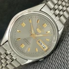 GENUINE VINTAGE SEIKO 5 AUTOMATIC JAPAN MENS TRANSPARENT BACK WATCH a2559-U