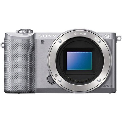 (Open Box) Sony Alpha a5000 Mirrorless Camera - Silver (Body Only) #892