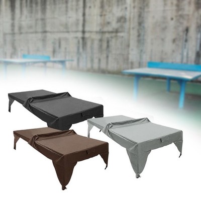 Table Tennis Table Cover  Pong Tablecloth Cover Windproof Heavy Duty