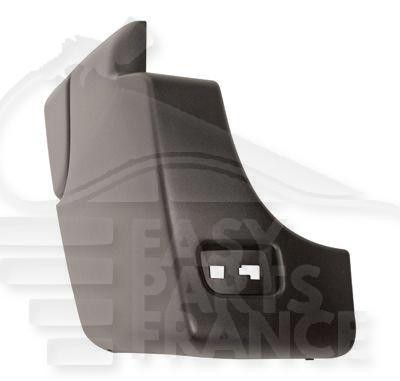 Crosse arrière gauche noire pour Renault Master plastique renforcé anti-rayures