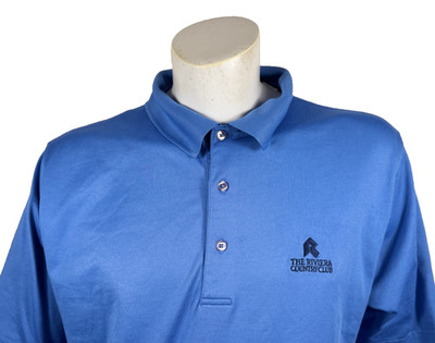 The Riviera Collection Country Club Golf Polo, Size Large, EZ Care, Nature Tech