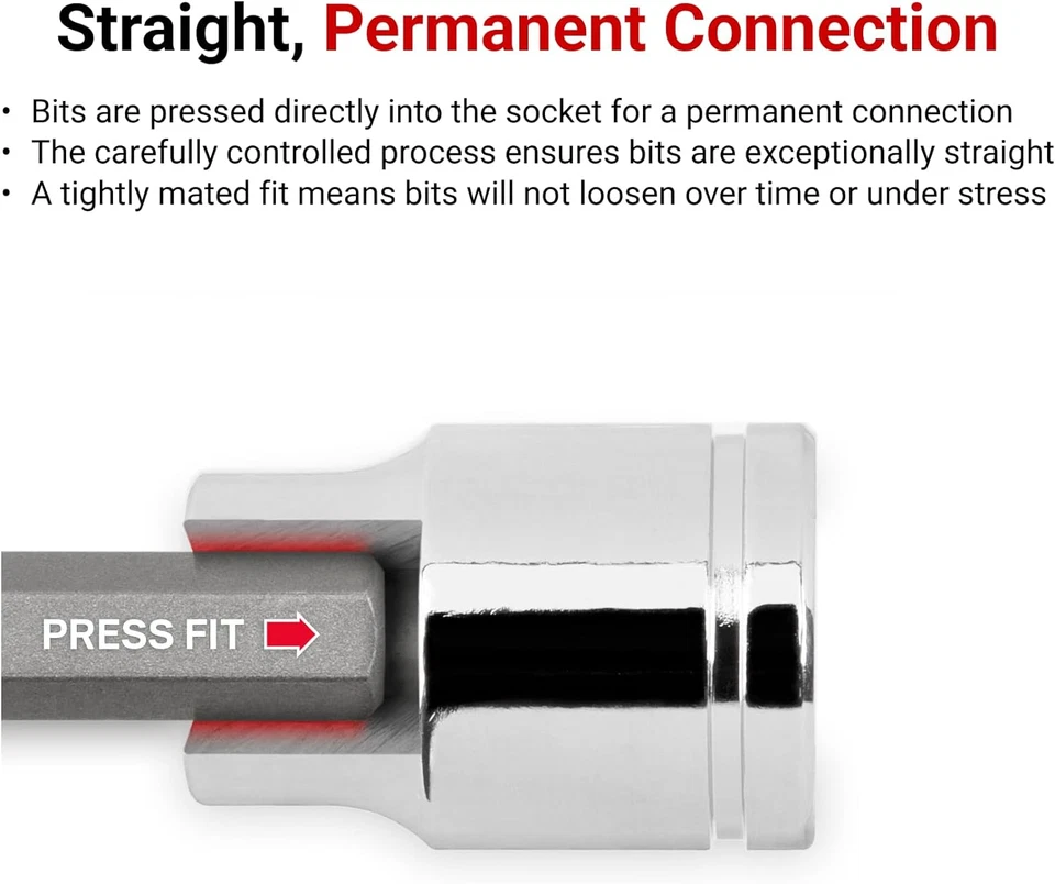 TEKTON 3/8 Inch Drive X 10 Mm Hex Bit Socket | SHB13210 - Image 3 of 4