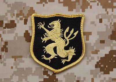  NSWDG Navy SEAL Team 6 DEVGRU Lion Gold Squadron Patch ST6 Zero Dark Thirty MOH