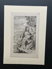 Lucy Sacheverell Swaine after Faithorne print engraving