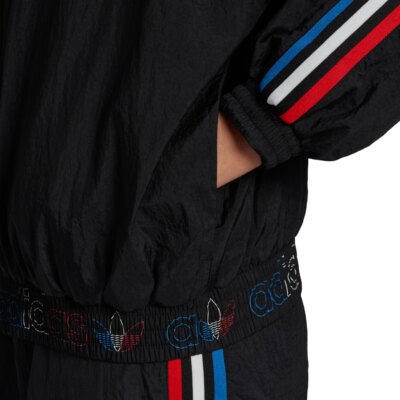 ジャケット・アウター adidas japona denim track jacket Adidas Originals Womens Denim Japona Navy Jacket Size UK 14