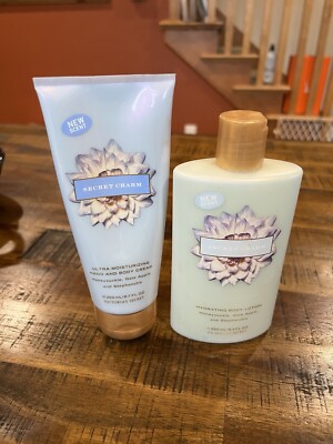 Lot of 2 Vintage Victoria's Secret Body Lotion Secret Garden