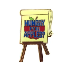 Rick and Morty Hungry for Apples Pin Cartoon Heady Enamel Festival Hat and Lapel