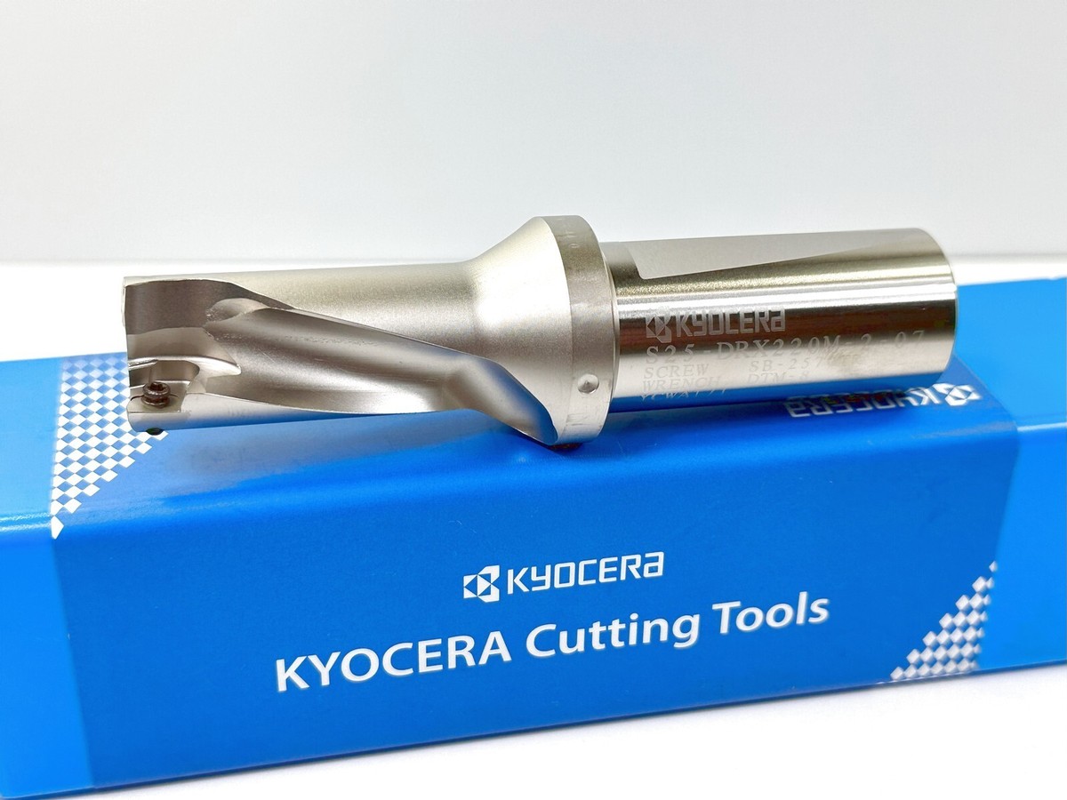 KYOCERA S25-DRX220M-2-07 New Indexable Drill Body 25mm Shank