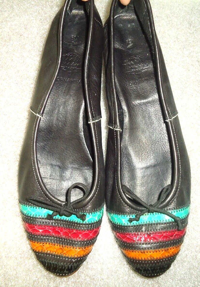 Zapatos de salón negros para mujer Fornarina Italia talla 9/39 #G-1 Foto 3 de 4