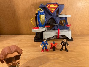 imaginext superman playset