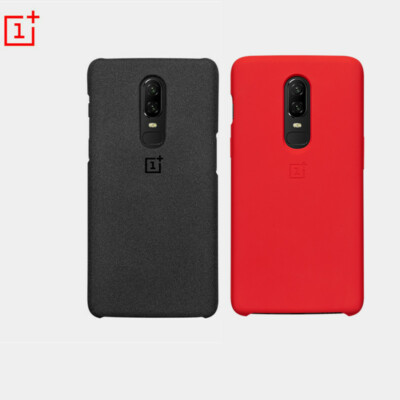 100% Original OnePlus Sandstone Karbon Nylon Shell Back Case