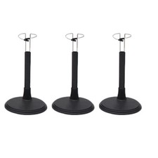 US 3Pcs Doll Stand Base Holder C Type for 8"  12" Action Figures Toy Collection