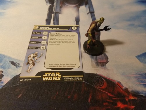 Star Wars Miniatures Universe 12 Abyssin Black Sun Thug