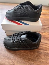 K-Swiss Black Classic Infant, Toddler & Child Sizes Brand New In Box