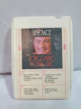 Liberace- Love Music Festival Live 8 Track Tape Warner Bros M81889