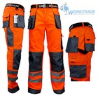 Arbeitshose Bundhose Arbeitskleidung Herren Hose Orange Grau Schwarz Gr. 46 - 62
