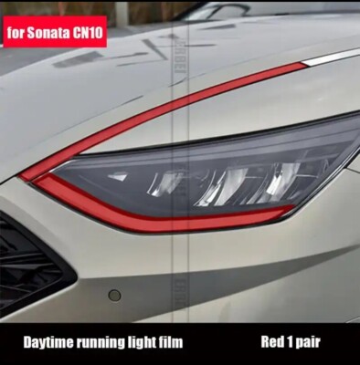 For Hyundai Sonata 2020-23 driving lights, car tail fog lights; Sonata Car Mods